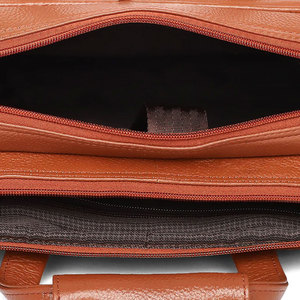 Sacs à ordinateur portables en cuir sur mesure, élégants, de différentes couleurs, résistants au vent et multifonctionnels pour la saison hivernale en extérieur. - Product Image 6