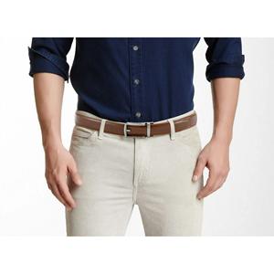 Cinturón de Cuero Genuino de Vaca para Hombre, Diseño Casual, con Hebilla y Logotipo Personalizado, Unisex, Alta Calidad, Nuevo 2026 - Product Image 2