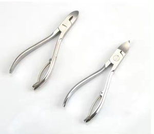 Cortauñas de acero inoxidable para uñas encarnadas y piel muerta, con corte preciso, diseño de punta de águila, reutilizables - Product Image 1