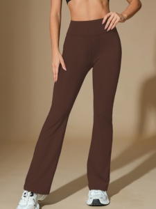 OEM Custom Workout Leggings High Waist Push Up Gym <b>Pants</b> Moisture Wicking Yoga Tights Fitness Sportswear Stretch Activewear - Product Image 3