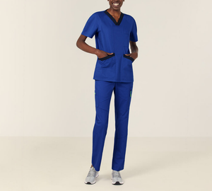 Uniformes Médicos de Enfermería Fabricados por OEM, Diseño Personalizado Multicolor Único, Talla Única, Manga Corta, Conjuntos de Uniformes Profesionales Unisex - Product Image 2
