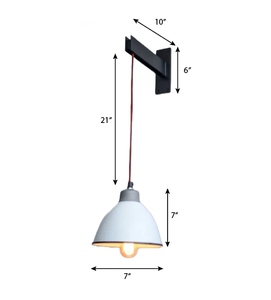 Modern dual cone wall light nordic double head wall lamp minimalist industrial <b>vanity</b> light contemporary indoor <b>lighting</b> fixture - Product Image 2