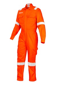 Combinaisons de travail réfléchissantes à haute visibilité pour hommes, en polyester, uniformes pour l'entretien - Product Image 2
