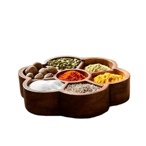 Luxurious Premium Quality <b>Wooden</b> expert quality wood Masala Storage <b>Box</b> Spices Storage <b>Box</b> Quality Handmade spice <b>box</b> - Product Image 5