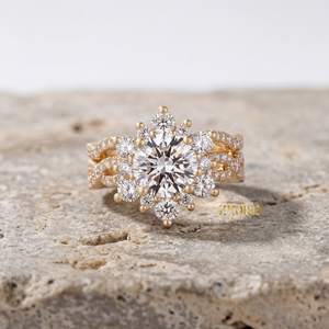 Anillo de Compromiso de Diamante Cultivado en Laboratorio de Primera Calidad, Engaste de Garra, Plata 925, 1.00-3.00 CT, Joyería Nupcial Radiante para Propuesta, Boda, Fiesta - Product Image 2