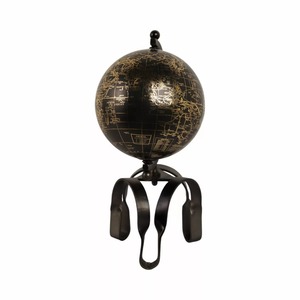 Globe Decorative <b>Object</b> for Home Decoration Sculpture 7x6.75 Inches Handmade Traditional Decor for Tabletop Display - Product Image 2