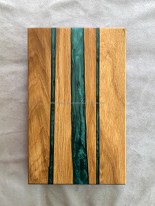 Planche à découper en résine époxy et bois Artisan River-Fabricant de gros - Product Image 6