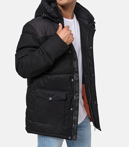 Men's Heavyweight Winter Reversible Parka Manufacturer with Custom Design Development and Wholesale OEM Supply - Product Image 5