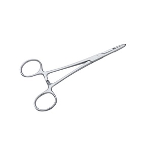 ที่จับเข็มโอเลน-เฮการ์ ขนาด 14 ซม. กรรไกรตรง สแตนเลสสตีล เครื่องมือผ่าตัดแบบใช้มือ สำหรับการผ่าตัดทั่วไป ผลิตในเยอรมนี - Product Image 5