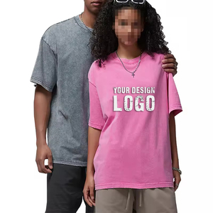 Wholesale Custom 275 GSM Batik Vintage Oversized Cotton T-Shirt Loose Fit Streetwear OEM - Product Image 6