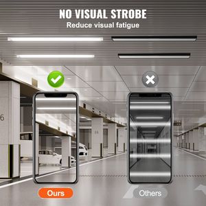 Confezione da 10 Lampade LED Collegabili da 4FT 40W, 6500 LM, Luci da Soffitto con Cavi di Alimentazione da 59V, Interruttore ON/OFF, Illuminazione Lineare - Product Image 3