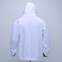 Sweat-shirt de qualité supérieure avec logo personnalisé, fabrication noire avec impression DTF sur le devant, manches longues, respirant, pour hommes