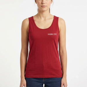 HAWK EYE SPORTS – Débardeurs personnalisés en gros pour femmes – Hauts décontractés respirants en maille 240g polyester/coton avec service OEM - Product Image 4