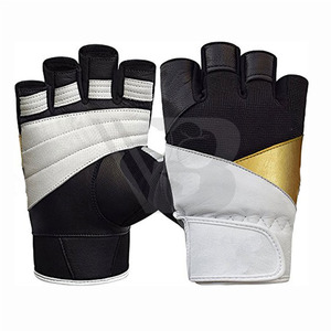 Lightweight Breathable <b>Half</b>-finger Non <b>Slip</b> Waterproof PU Sports Gloves Gym Fitness Weight Lifting Body Building Cycling Outdoor - Product Image 1