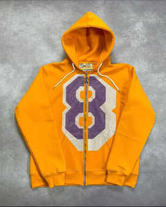 Sweatshirts à capuche avec logo personnalisé avec étiquette en strass Sweatshirts à fermeture éclair en coton éponge épais pour hommes. - Product Image 6