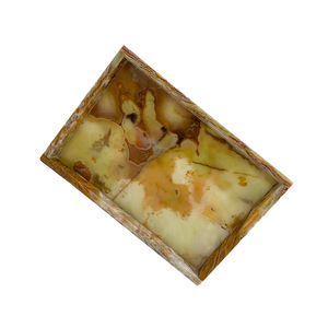 Nueva Bandeja de Mármol Natural Onyx de Lujo, Gran Formato, para Mesa de Cocina, Sala de Estar, Almacenamiento de Llaves, Decoración Moderna Personalizada - Product Image 5