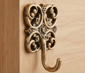 Premium Handcrafted Antique Bronze Wall <b>Hooks</b> Durable Material Elegant Finished Perfect For Towels And Door Hanging Display - Product Image 1