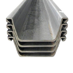 Manufacturer 400 100mm 400X170mm Size U Shape Hot Rolled Steel Sheet Pile Suppliers Vietnam High Quality Steel Part - Product Image 2