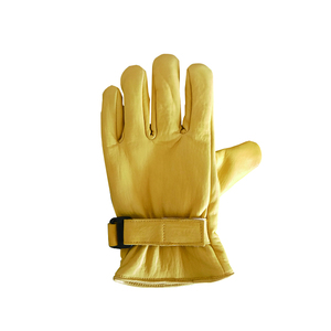 Gants de pressage en cuir haute performance, conçus pour une résistance thermique élevée et une manutention industrielle de haute efficacité - Product Image 2