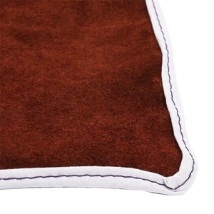 Tablier en cuir de style classique, durable, pour la cuisine, sans poches - Product Image 6