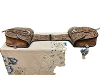 Sacs de selle en cuir véritable de qualité supérieure Y&Z Enterprises, durables, faits à la main, personnalisables, logo personnalisé, boîte marron