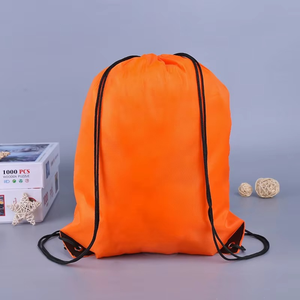 New Customized Colors Lightweight Fashion <b>Backpack</b> with <b>Drawstring</b> Pocket and Slip-On Closure for Unisex Basketball Travel Bag - Product Image 2