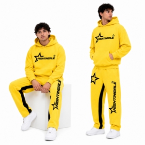 Conjunto Deportivo de Pantalones y Sudadera Holgados con Logotipo Personalizado, Estilo Baggy, Venta al Por Mayor, Personalizable - Product Image 6