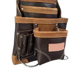 Wholesale Custom Design Top Selling <b>Leather</b> <b>Tool</b> Bags Solid Color Best Quality Cheap Price <b>Leather</b> <b>Tool</b> Bags - Product Image 6
