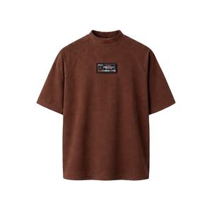 เสื้อยืดแขนสั้นผู้ชายสำหรับฤดูร้อน คุณภาพสูง สไตล์ลำลอง ผ้าฝ้าย 100% ไม่หดตัว เสื้อยืดพรีเมียมทรงหลวมไหล่ตกสำหรับฤดูร้อน - Product Image 4