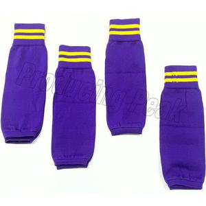Chaussettes de sport unisexes pour le football et le football Manches sans pied Logo personnalisé Protection antidérapante des jambes et des mollets pour l'exercice en plein air Automne - Product Image 1