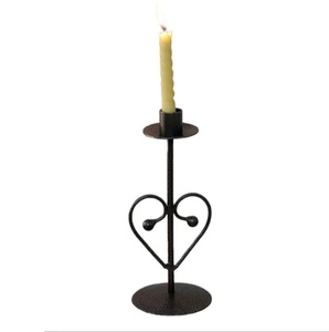 Set Of 3 <b>Black</b> Finish Iron <b>Candlestick</b> Holders for Home Wedding Holiday Decoration Tabletop Handmade Candle Holders - Product Image 6