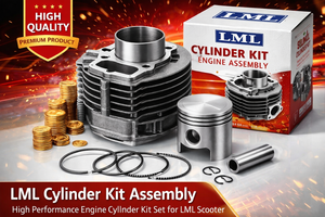 Conjunto de Cilindro LML |   Kit de Cilindro de Motor de Alto Rendimiento, 4 Tiempos, Refrigerado por Aire, 150 ml, Encendido CDI, 6 Meses de Garantía - Product Image 2