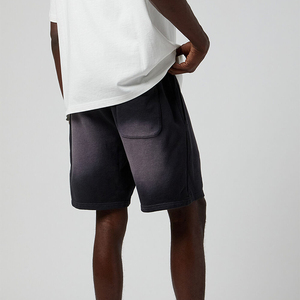 Nuevos shorts de moda con cordón y lavado ácido para hombre, diseño oversize estilo hip hop, shorts vintage con lavado ácido para hombre - Product Image 3