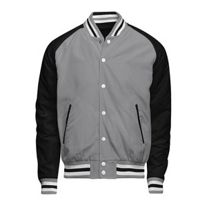 Full Sleeves High Quality Wholesale Best Design <b>Men</b> Varsity <b>Jacket</b> Slim Fit Plain Blank Baseball <b>Jackets</b> - Product Image 1