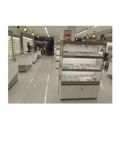Custom Optical Showroom Interior Design Elegant Functional Eyewear Store Setup Smart LED <b>Lighting</b> Spectacle Display Furniture - Product Image 4