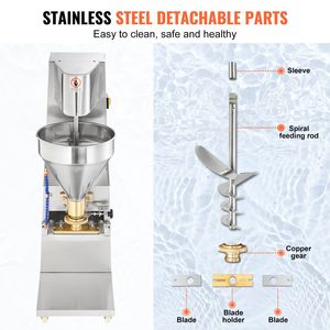 Máquina Comercial Eléctrica para Hacer Albóndigas de Pescado, Carne de Res, Cerdo y Camarones, 1100W, 280 Unidades/min, Máquina Automática para Hacer Albóndigas y Productos Cárnicos - Product Image 5