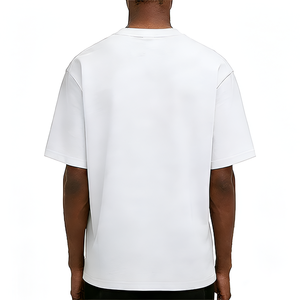 เสื้อยืดคอกลมโอเวอร์ไซส์ผู้ชาย ผ้าฝ้าย 100% หนัก 260 กรัม พิมพ์ลายสีสันแบบ Color Block สไตล์ Urban Wear ทรงคลาสสิค ซักแล้วไม่หด - Product Image 2