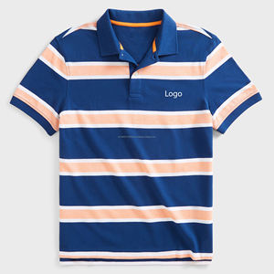 เสื้อกอล์ฟคุณภาพสูงสำหรับผู้ชาย สไตล์ลำลอง ผ้าฝ้าย 100% ระบายอากาศได้ดี แห้งเร็ว รับสกรีนโลโก้และออกแบบเอง - Product Image 1