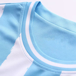 Ensembles de maillots de football sublimés personnalisables, 100% polyester, impression par transfert thermique, séchage rapide, services OEM, maillots d'équipe personnalisés - Product Image 5