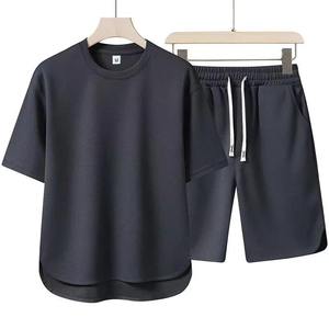 Conjunto de Camiseta de Manga Corta y Pantalones Cortos de Playa para Hombre, Verano 2022, Transpirable, Impresión por Sublimación, Buena Calidad, Ropa Urbana - Product Image 4