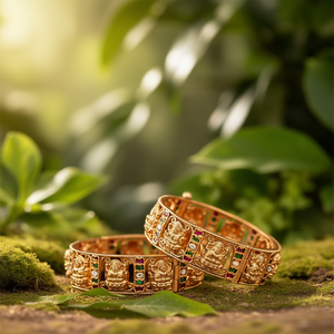 Nakshi Screw Type Kada 2x6 Fashion Bangle - Product Image 3