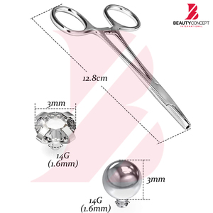 Pinzas de Acero Inoxidable de 18 cm, Antideslizantes, Duraderas, Fáciles de Usar, Totalmente Personalizadas, de un Buen Proveedor con el Mejor Precio - Product Image 2