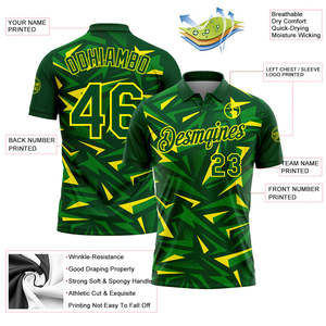 Polo de club personnalisé, vêtements de sport respirants et performants, logo d'équipe personnalisé, fournisseur en gros de chemises - Product Image 3