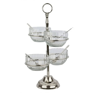 Popular Soporte de 6 Niveles de Acero Inoxidable para Aperitivos, Exhibidor Desmontable para Servir Nueces, Ideal para Bodas y Fiestas - Product Image 3