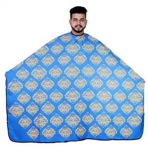 Capa de Salón Extra Grande, Impermeable, Transpirable, Antiestática, Antiadherente, Bata de Barbero de Poliéster, para Peluquería Profesional - Product Image 5