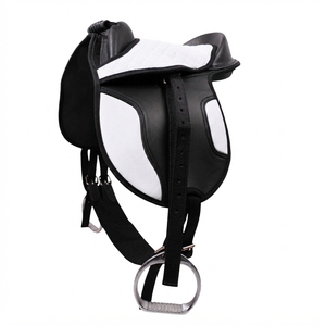 Selle anglaise professionnelle en cuir PU durable pour l'équitation, l'entraînement, les loisirs et l'utilisation en extérieur - Product Image 6
