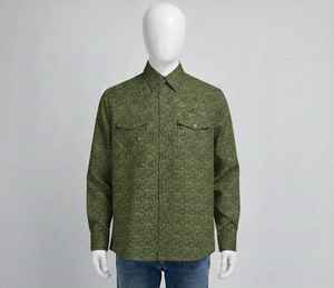 เสื้อเชิ้ตเดรสชายผ้าฝ้ายแท้ 100% ทรงเข้ารูป แขนยาว สไตล์หรูหราสำหรับธุรกิจและงานทางการ - Product Image 1