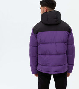 2026 Latest <b>Mens</b> Winter Padded Hooded <b>Jacket</b> Waterproof Breathable Fashion Sports Puffer Outerwear Plus Size OEM Custom Made - Product Image 4