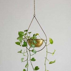 Juego de Macetas Colgantes de Metal Minimalistas Modernas, Hierro con Recubrimiento en Polvo Resistente al Óxido, Jardín Vertical Interior y Exterior, Maceta para Balcón - Product Image 4