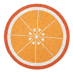 Manteles individuales con cuentas de vidrio a precio de fábrica al por mayor manteles individuales con cuentas decorativas de diseñador para granja a precio de venta completo - Product Image 1